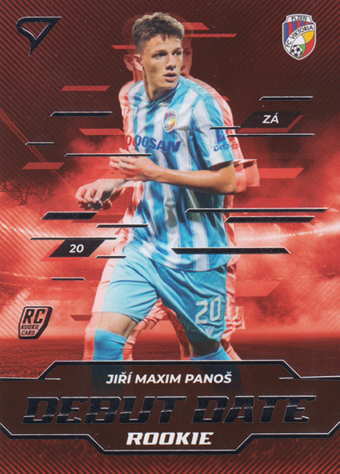 Panoš Jiří Maxim 24-25 Chance Liga Debut Date Rookie #DD-1