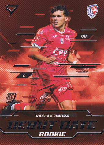 Jindra Václav 24-25 Chance Liga Debut Date Rookie #DD-7