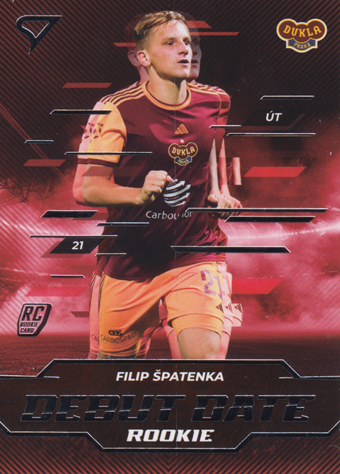 Špatenka Filip 24-25 Chance Liga Debut Date Rookie #DD-9