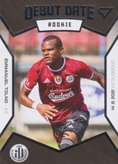Tolno Emmanuel 21-22 Fortuna Liga Debut Date Rookie #DR07