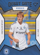 Matoušek Jakub 21-22 Fortuna Liga Debut Date Rookie #DR08