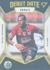 Tolno Emmanuel 21-22 Fortuna Liga Debut Date Rookie Limited #DR07