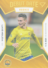 Hrdlička Lukáš 21-22 Fortuna Liga Debut Date Rookie Limited #DR10