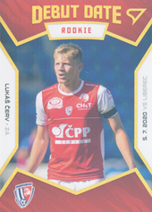 Červ Lukáš 21-22 Fortuna Liga Debut Date Rookie Limited #DR14