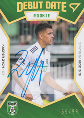 Zych Kacper 21-22 Fortuna Liga Debut Date Rookie Auto #DR17