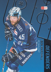 Marshall Ben 21-22 Playercards DEL Defenders #DE06