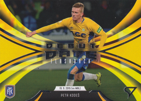 Kodeš Petr 25-26 Chance Liga Debut Date Flashback #DF-6