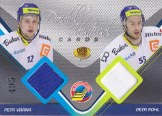 Vrána Pohl 2011 OFS Premium Double Identical Cards #J-03