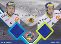 Vrána Pohl 2011 OFS Premium Double Identical Cards #J-03