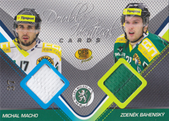 Macho Bahenský 2011 OFS Premium Double Identical Cards Gold #J-14