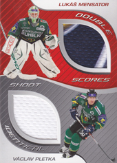 Mensator Pletka 09-10 OFS Plus Double Jersey Identical Cards #J-05