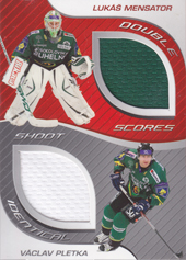 Mensator Pletka 09-10 OFS Plus Double Jersey Identical Cards #J-05