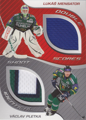 Mensator Pletka 09-10 OFS Plus Double Jersey Identical Cards #J-05
