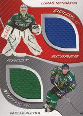 Mensator Pletka 09-10 OFS Plus Double Jersey Identical Cards #J-05