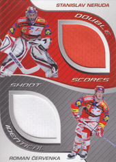 Neruda Červenka 09-10 OFS Plus Double Jersey Identical Cards #J-13