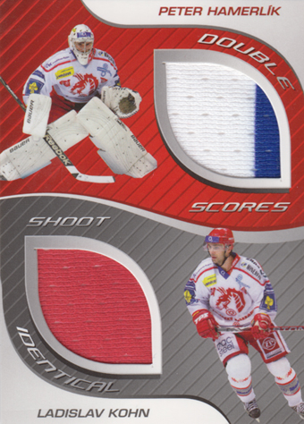 Hamerlík Kohn 09-10 OFS Plus Double Jersey Identical Cards #J-15