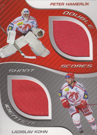 Hamerlík Kohn 09-10 OFS Plus Double Jersey Identical Cards #J-15