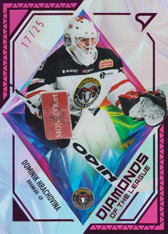 Hrachovina Dominik 24-25 Tipos Extraliga Diamonds of the League Pink #DL-16