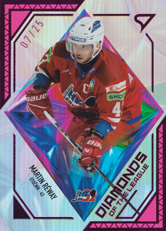 Réway Martin 24-25 Tipos Extraliga Diamonds of the League Pink #DL-23