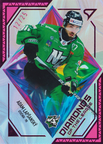 Lapšanský Adam 24-25 Tipos Extraliga Diamonds of the League Pink #DL-24