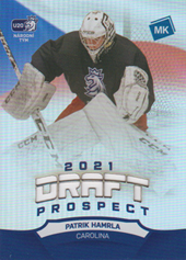 Hamrla Patrik 2021 MK Reprezentace Draft Prospects Rainbow Laser #DP2