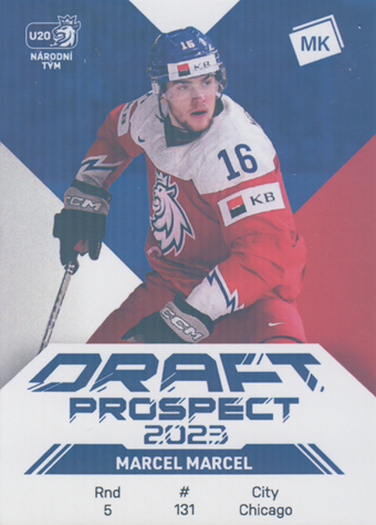 Marcel Marcel 2023 MK Reprezentace Draft Prospects Rainbow #DP-6