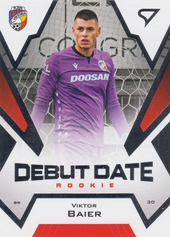 Baier Viktor 23-24 Fortuna Liga Debut Date Rookie #DR-2