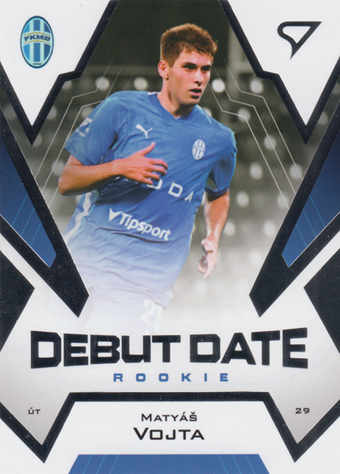 Vojta Matyáš 23-24 Fortuna Liga Debut Date Rookie #DR-10
