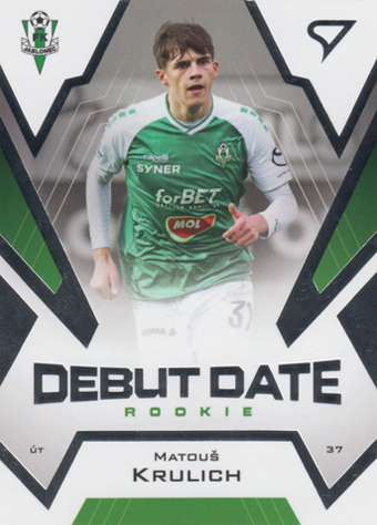 Krulich Matouš 23-24 Fortuna Liga Debut Date Rookie #DR-15