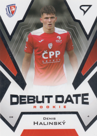 Halinský Denis 23-24 Fortuna Liga Debut Date Rookie #DR-17