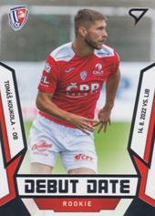 Koukola Tomáš 22-23 Fortuna Liga Debut Date Rookie #DR-17