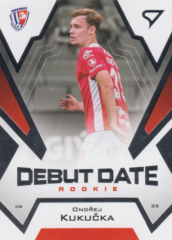 Kukučka Ondřej 23-24 Fortuna Liga Debut Date Rookie #DR-18