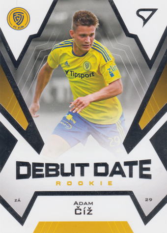 Číž Adam 23-24 Fortuna Liga Debut Date Rookie #DR-23