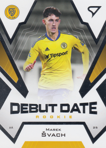 Švach Marek 23-24 Fortuna Liga Debut Date Rookie #DR-25