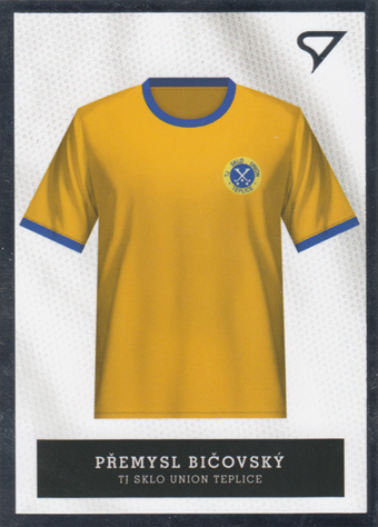 Bičovský Přemysl 2023 Dekády fotbalové ligy Takový dres oblékal #J-013