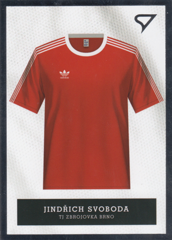 Svoboda Jindřich 2023 Dekády fotbalové ligy Takový dres oblékal #J-014