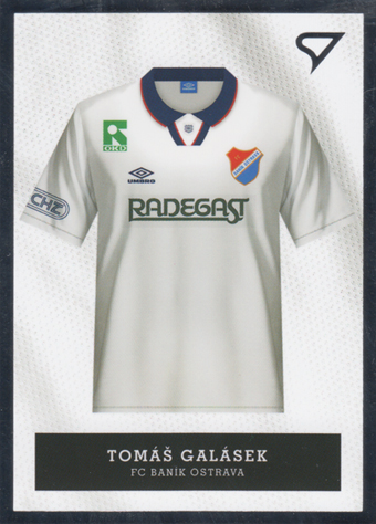 Galásek Tomáš 2023 Dekády fotbalové ligy Takový dres oblékal #J-021