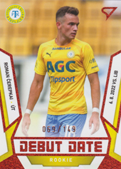 Čerepkai Roman 22-23 Fortuna Liga Debut Date Rookie Limited #DR-24