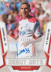 Lima Leandro 22-23 Fortuna Liga Debut Date Rookie Auto #DRS-LI