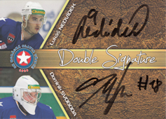Nedvídek Svoboda 18-19 Premium Cards Double Signature #DS-13