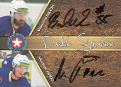 Bilčík Brož 18-19 Premium Cards Double Signature #DS-15