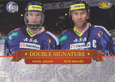 Zacha Nedvěd 13-14 OFS Plus Update Double Signature #2