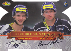 Machač Patera 13-14 OFS Plus Update Double Signature Die Cut Silver #4