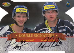 Machač Patera 13-14 OFS Plus Update Double Signature Die Cut Silver #4