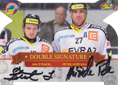 Húževka Štencel 13-14 OFS Plus Update Double Signature Die Cut Silver #7