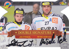 Húževka Štencel 13-14 OFS Plus Update Double Signature Die Cut Silver #7