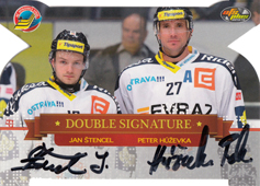 Húževka Štencel 13-14 OFS Plus Update Double Signature Die Cut Silver #7