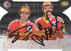 Peterek Růžička 13-14 OFS Plus Update Double Signature Die Cut Silver #10