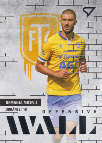 Mićević Nemanja 23-24 Fortuna Liga Defensive Wall #DW-22