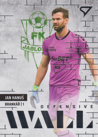 Hanuš Jan 23-24 Fortuna Liga Defensive Wall #DW-23